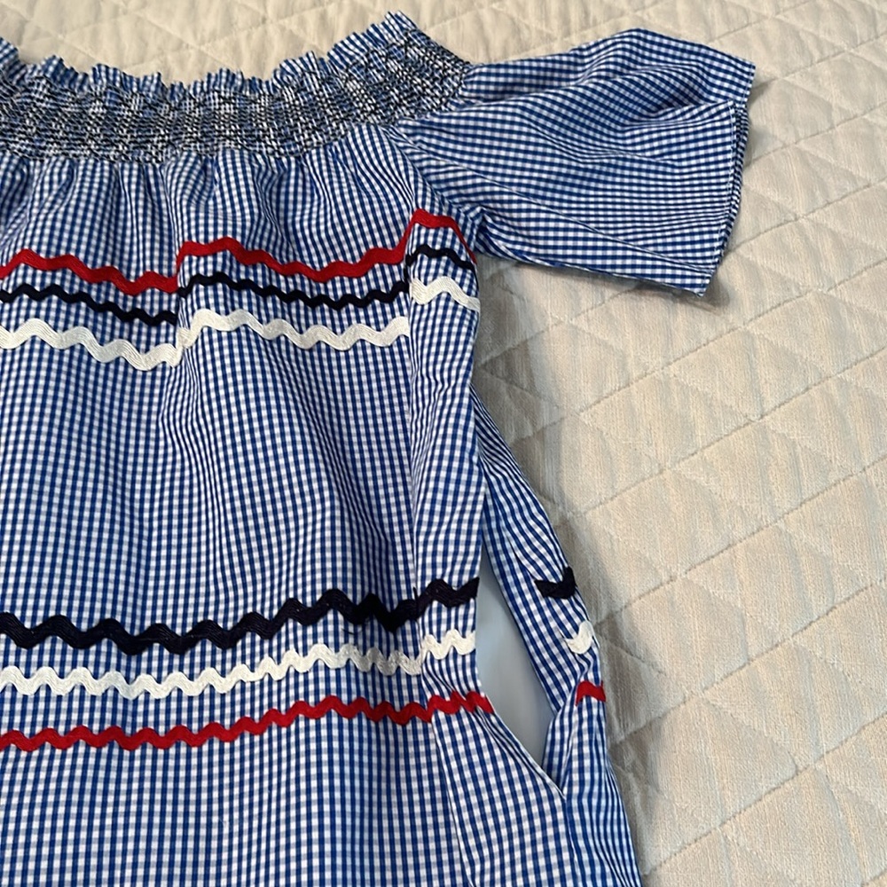 English Factory summer off-the-shoulder Dress: size Small